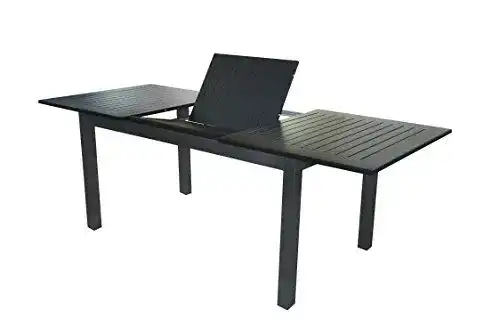 Ausziehbarer Gartentisch Doppler XXL aus Aluminium