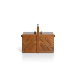 Nähkästchen Prym 612549 Nähkasten M aus Kautschukholz