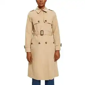 Trenchcoat für Damen von Esprit, Modell 013EE1G327, Farbe Sand