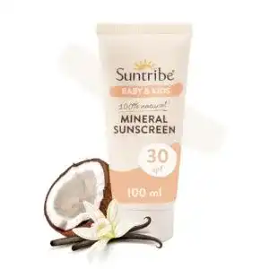 Sonnencreme LSF 30 Suntribe für Babys und Kinder, bio, 100 ml