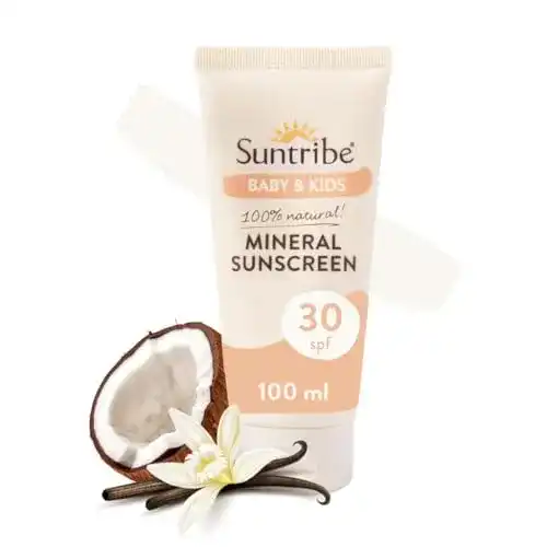 Sonnencreme LSF 30 Suntribe für Babys und Kinder, bio, 100 ml