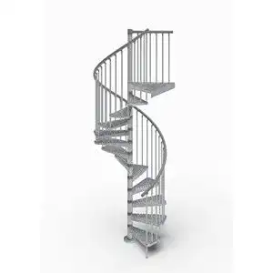 Wendeltreppe Mister Step für Außenbereich mit 13 Stufen