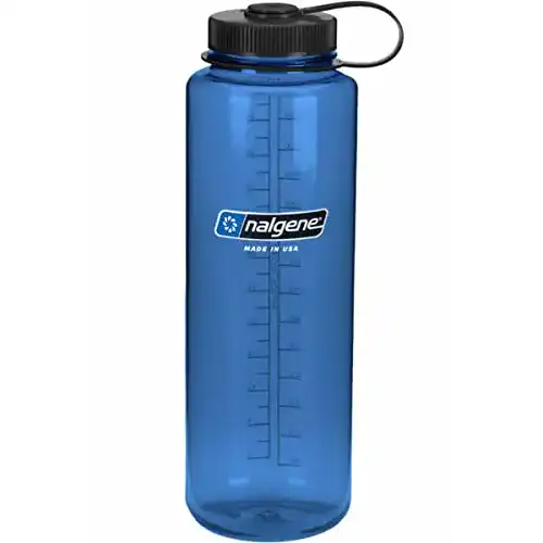 Nalgene Kunststoff Trinkflasche Everyday WH Silo BPA-frei, Blau, 1.5 L