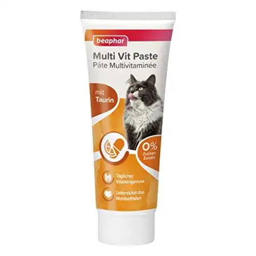 Beaphar Multi-Vitamin-Paste für Katzen, 250 g