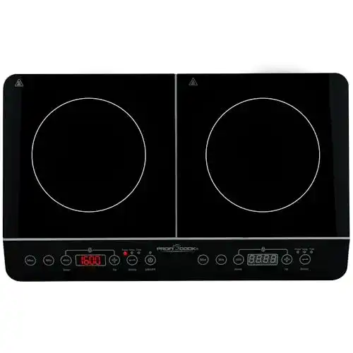 Induktionskochfeld mit 2 Platten von ProfiCook