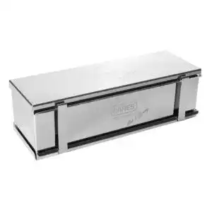 Toastbrotbackform aus Edelstahl mit Teiler 30x10x9 cm