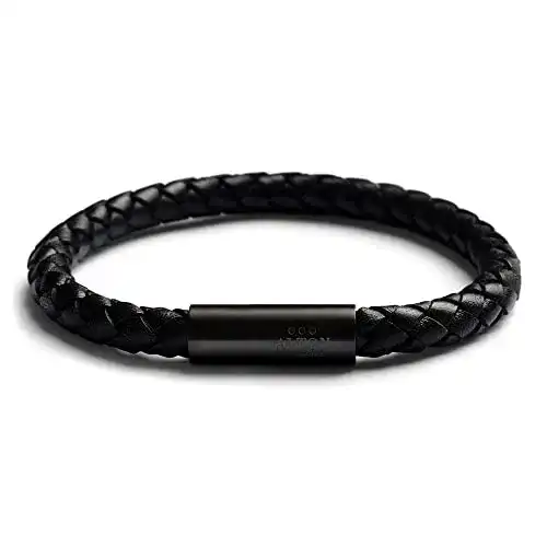 Lederarmband Alton Of Sweden aus Kalbsleder mit Magnetverschluss