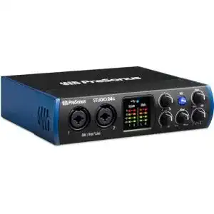 PreSonus Studio 24c Audio-Interface mit 2 Eingängen und 2 Ausgängen