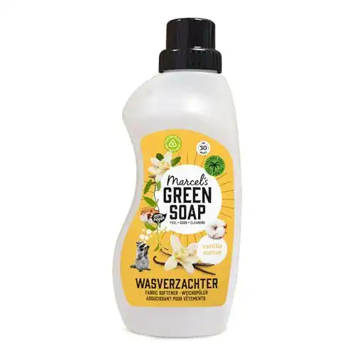 Weichspüler Vanille und Baumwolle von Marcel’s Green Soap – vegan und umweltfreundlich