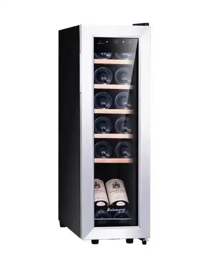 Weinkühlschrank Kalamera für 12 Flaschen und 35 Liter Kapazität