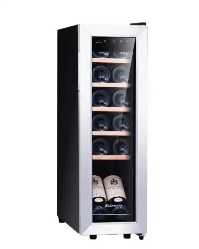 Weinkühlschrank Kalamera für 12 Flaschen und 35 Liter Kapazität