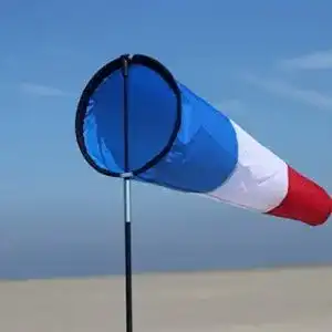 Windsack Wolkenstürmer Westwind blau 75 cm für Garten und Balkon