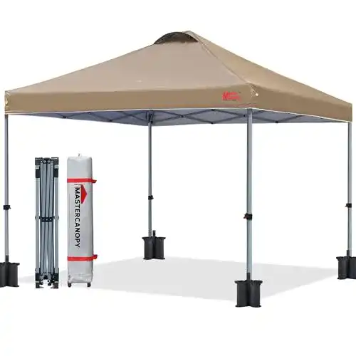 Grillpavillon Mastercanopy 2,5 x 2,5 m Pop-up Pavillon