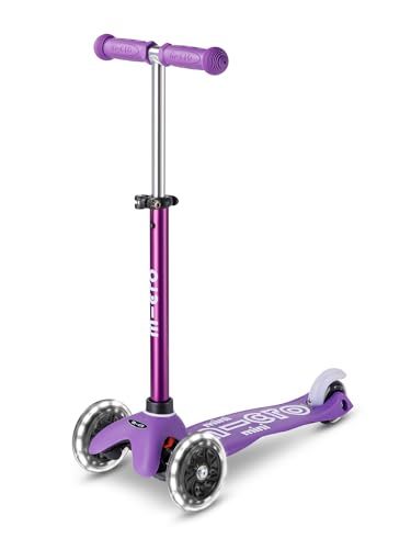 Micro-Scooter Mini Deluxe LED Scooter von Micro Mobility in Purple