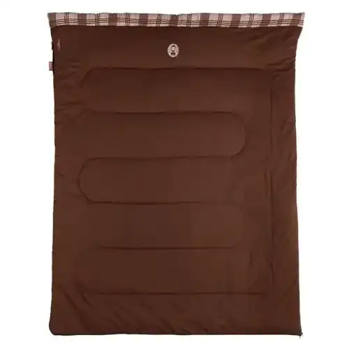 Coleman Schlafsack Hampton Double XXL für Camping und Übernachtungen