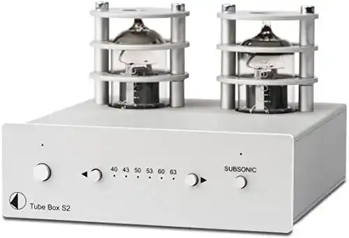Phono-Vorverstärker Pro-Ject Tube Box S2 für MM und MC Tonabnehmer