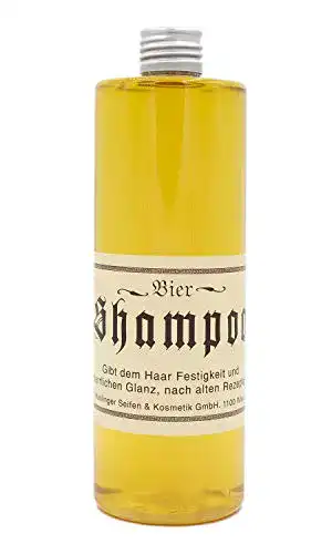 Haslinger Bier Shampoo Alessa 400ml für kräftiges Haar