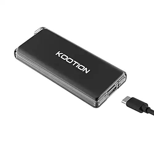 USB-C Festplatte KOOTION Externe Portable SSD 250GB USB 3.1