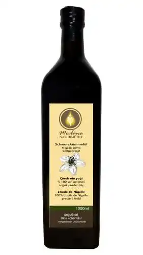 Schwarzkümmelöl von Mevlâna Naturmühle Ungefiltert und kaltgepresst