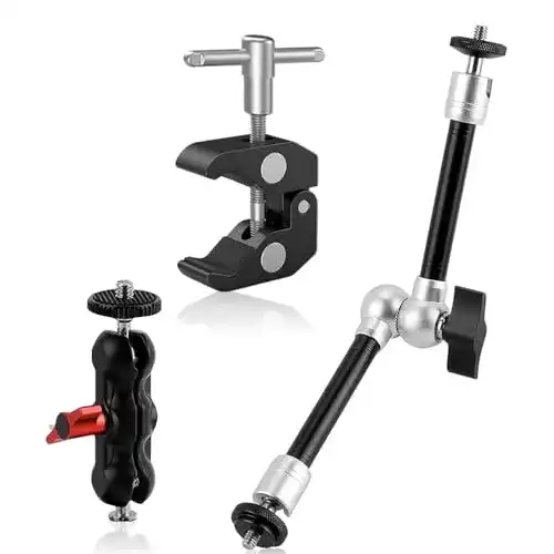 Klemmstativ Orlegol 10 Zoll Magic Arm mit großer Super Clamp