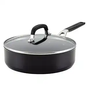 KitchenAid Bratpfanne mit Deckel, harteloxiert, antihaftbeschichtet