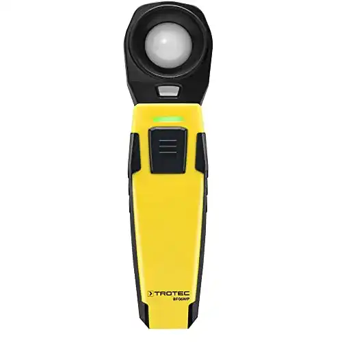 Luxmeter Trotec BF06WP Belichtungsmesser für Lichtmessungen in der Fotografie