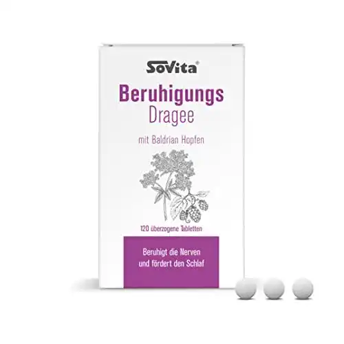 Baldrian-Dragees SoVita Beruhigungsdragees mit Baldrian und Hopfen