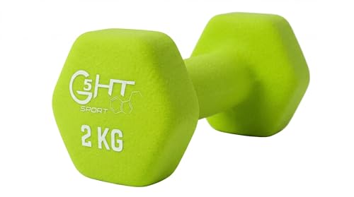 2 kg Hanteln G5 HT Sport Unisex – Einzelne Neopren-Lenker