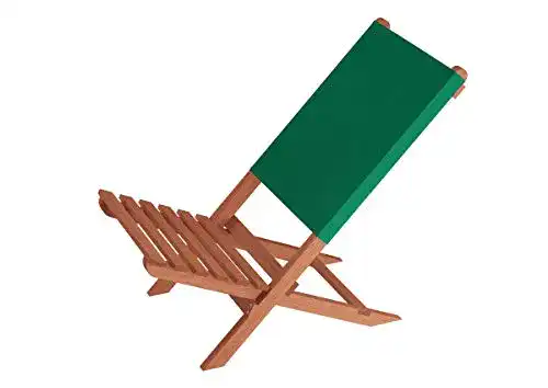 Strandstuhl aus Holz Klappstuhl für Garten und Angeln
