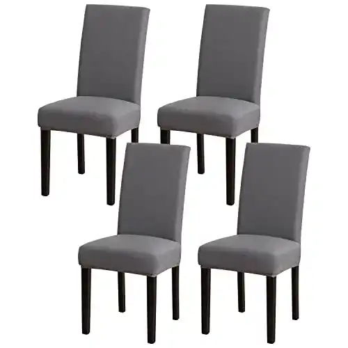 Stuhlhusse 4er Set von MaFudoxi – Stretch, abnehmbar und waschbar