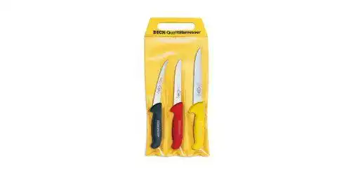 Fleischermesser-Set F. DICK ErgoGrip 3-teilig