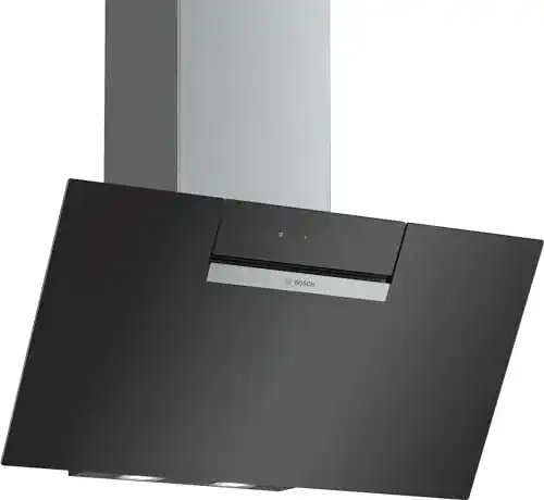 Dunstabzugshaube Bosch DWK87EM60 80 cm Schrägesse mit LED-Beleuchtung