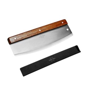 Wiegemesser Silberthal Pizzaschneider mit 32 cm Edelstahlklinge
