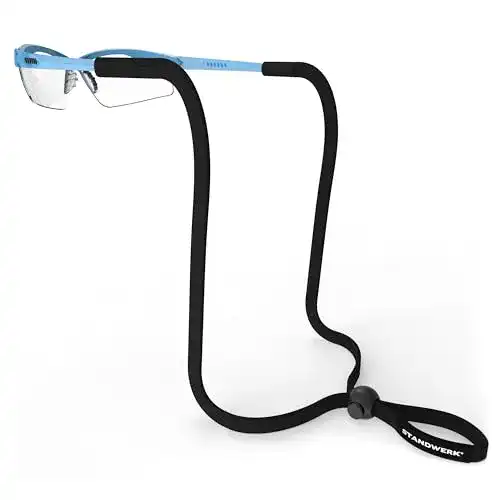 Brillenband Standwerk Basic+ – Verstellbares Sportband für Brillen