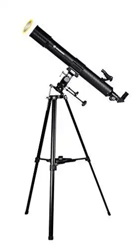 Bresser Taurus NG 90/900 Refraktor Teleskop mit Zubehör