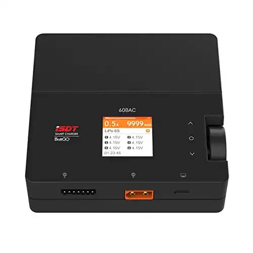 LiPo Ladegerät ISDT 608AC Battgo für AC und DC Nutzung