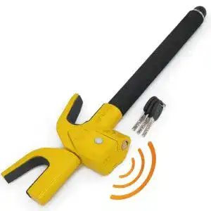 Lenkradkralle mit Alarm Urban UR978Y für PKW und Wohnmobile