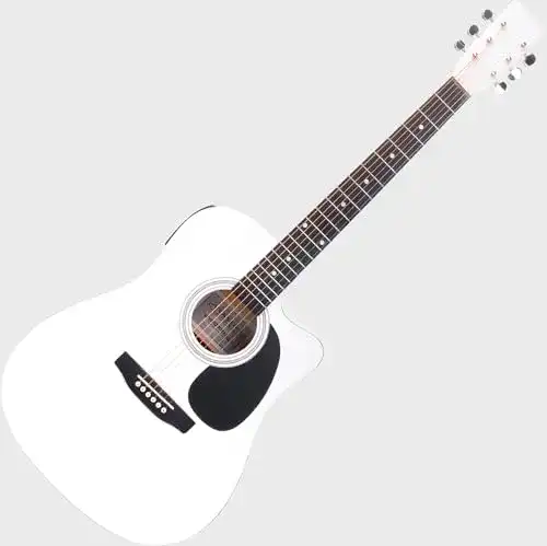 Westerngitarre Classic Cantabile WS-10WH-CE mit Tonabnehmer