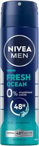 Nivea Men Fresh Ocean Deospray für Herren ohne Aluminium