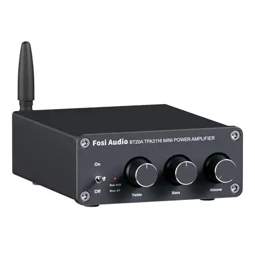 HiFi-Verstärker Fosi Audio BT20A Bluetooth Mini mit 200 Watt