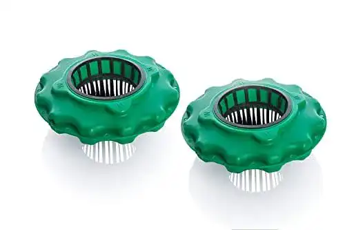 Schwimmende Pflanzinsel Buri für Gartenteich, 2er Set
