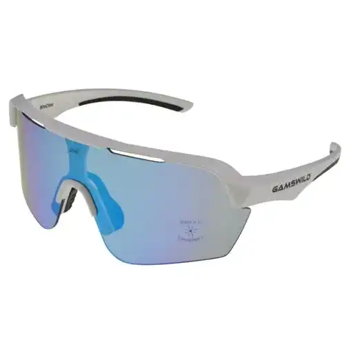 Gamswild WS7138 Sonnenbrille Einscheibenmodell für Sport und Freizeit