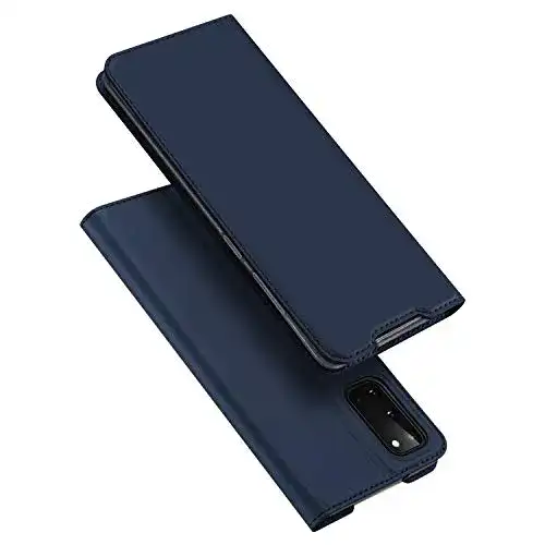DUX DUCIS Hülle für Samsung Galaxy S20 Leder Klappbar Schutzhülle mit Kartenfach