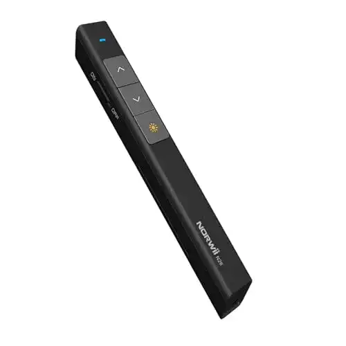 Laserpointer Norwii Wireless Presenter mit 100m Reichweite und 2.4GHz