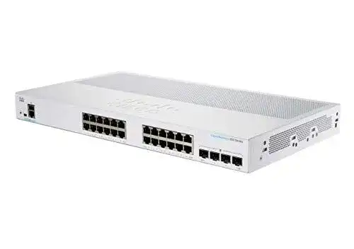 Cisco Business CBS250-24T-4G Smart Switch mit 24 GE-Ports und 4 x 1G-SFP