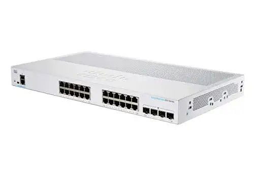 Cisco Business CBS250-24T-4G Smart Switch mit 24 GE-Ports und 4 x 1G-SFP