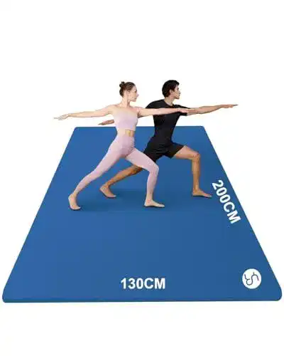 Yogamatte XXL Rytmat 200x130cm NBR 10mm für Fitness und Yoga