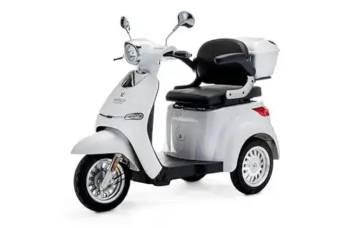 Veleco Cristal Elektromobil – Dreirad Mobilitätsroller komplett montiert