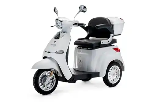 Veleco Cristal Elektromobil – Dreirad Mobilitätsroller komplett montiert
