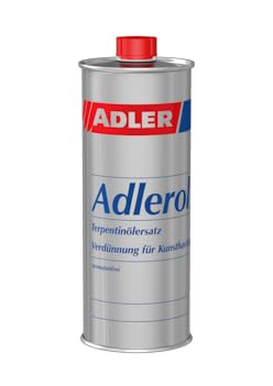 Terpentinersatz Adler Öl 1 Liter für Streichverdünnung und Reinigung